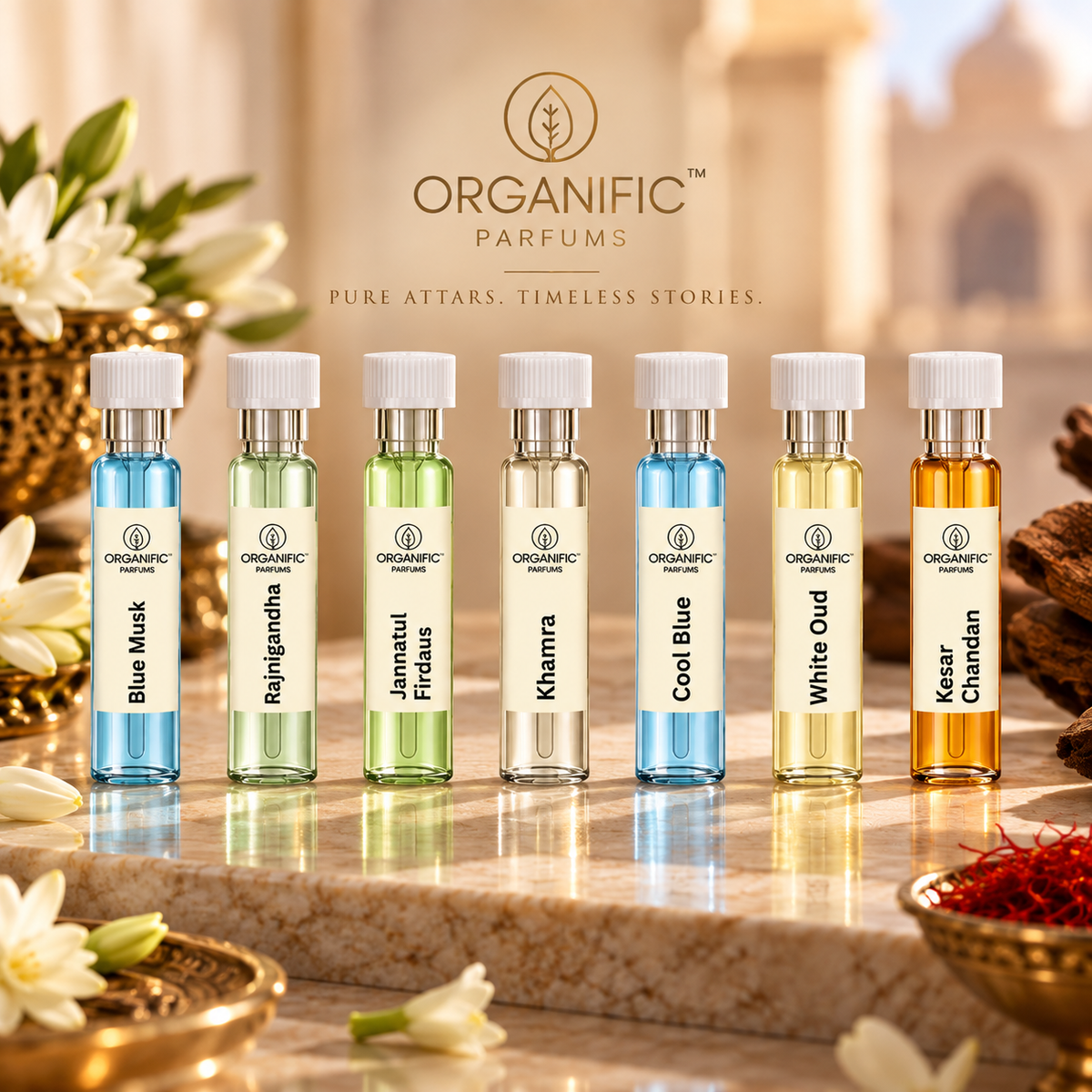 Combo Pack of 6 Premium Attars – Sample