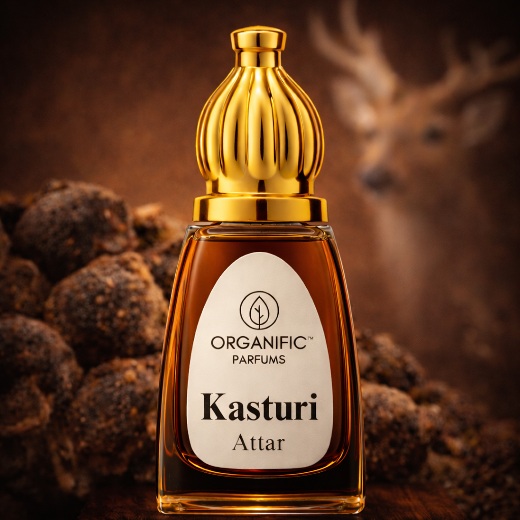 Kasturi Attar - 12 ml (Handcrafted in Kannauj)