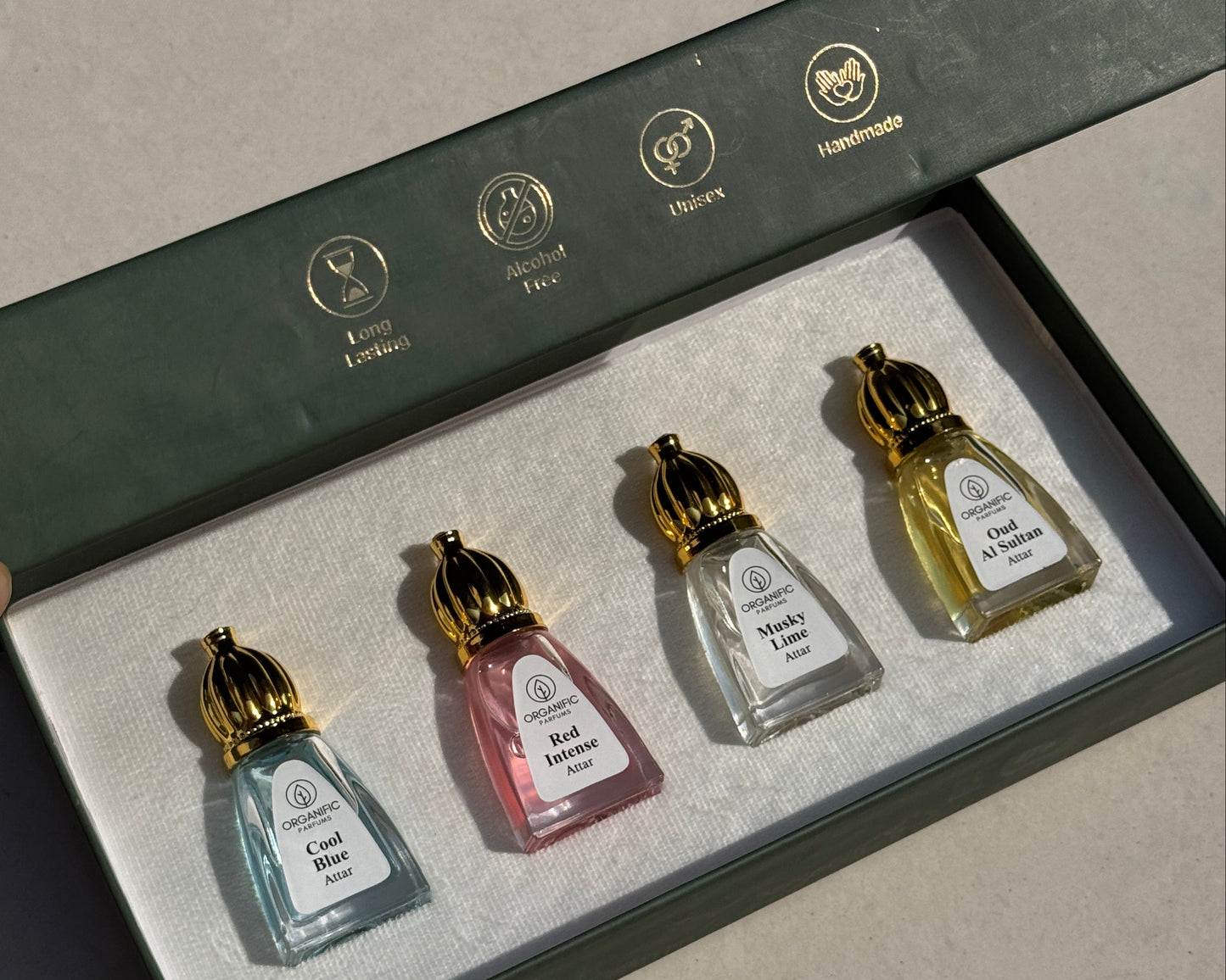 Luxury Attars Combo Pack of 4 (12 ml each)