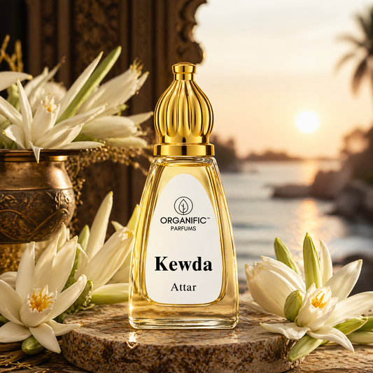 Kewda Attar (12 ml) - Handcrafted in Kannauj