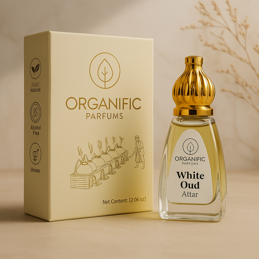 White Oud Attar (12 ml) - Handcrafted in Kannauj