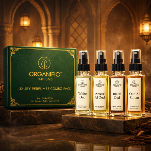 Luxury Oud Perfumes Collection - Pack of 4