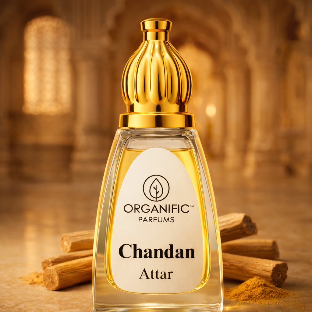 Chandan Attar (12 ml) - Handcrafted in Kannauj