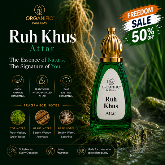Ruh Khus Attar - 12 ml
