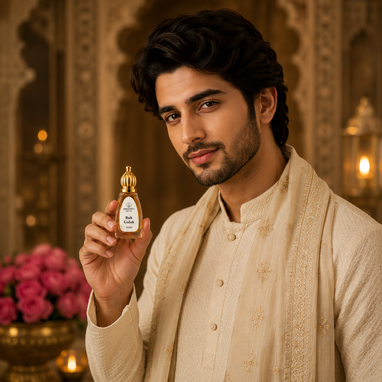 Ruh Gulab Attar - 12 ml