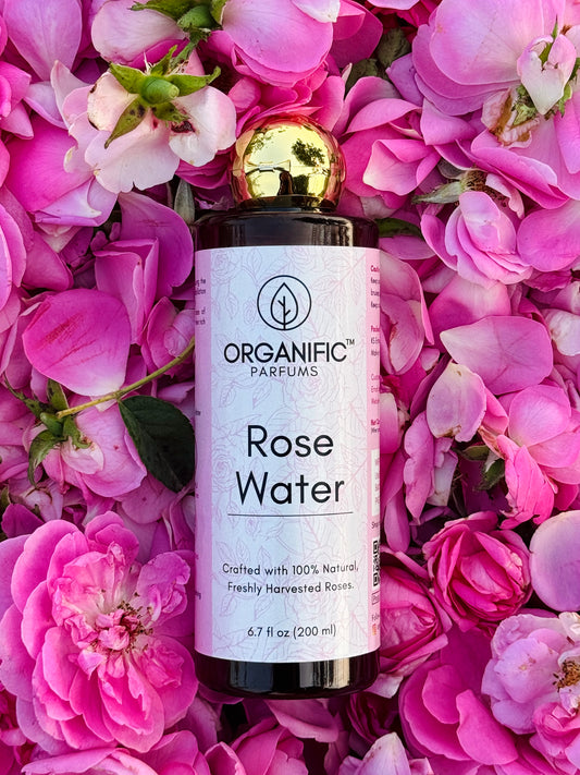 Pure Rose Water | शुद्ध गुलाब जल | 100% Natural - 200 ml
