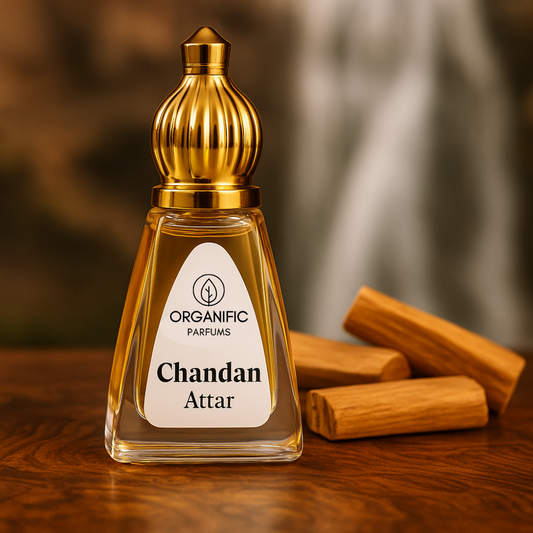 Chandan Attar (12 ml) - Handcrafted in Kannauj